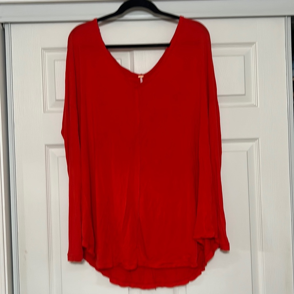 Oversized free people tee